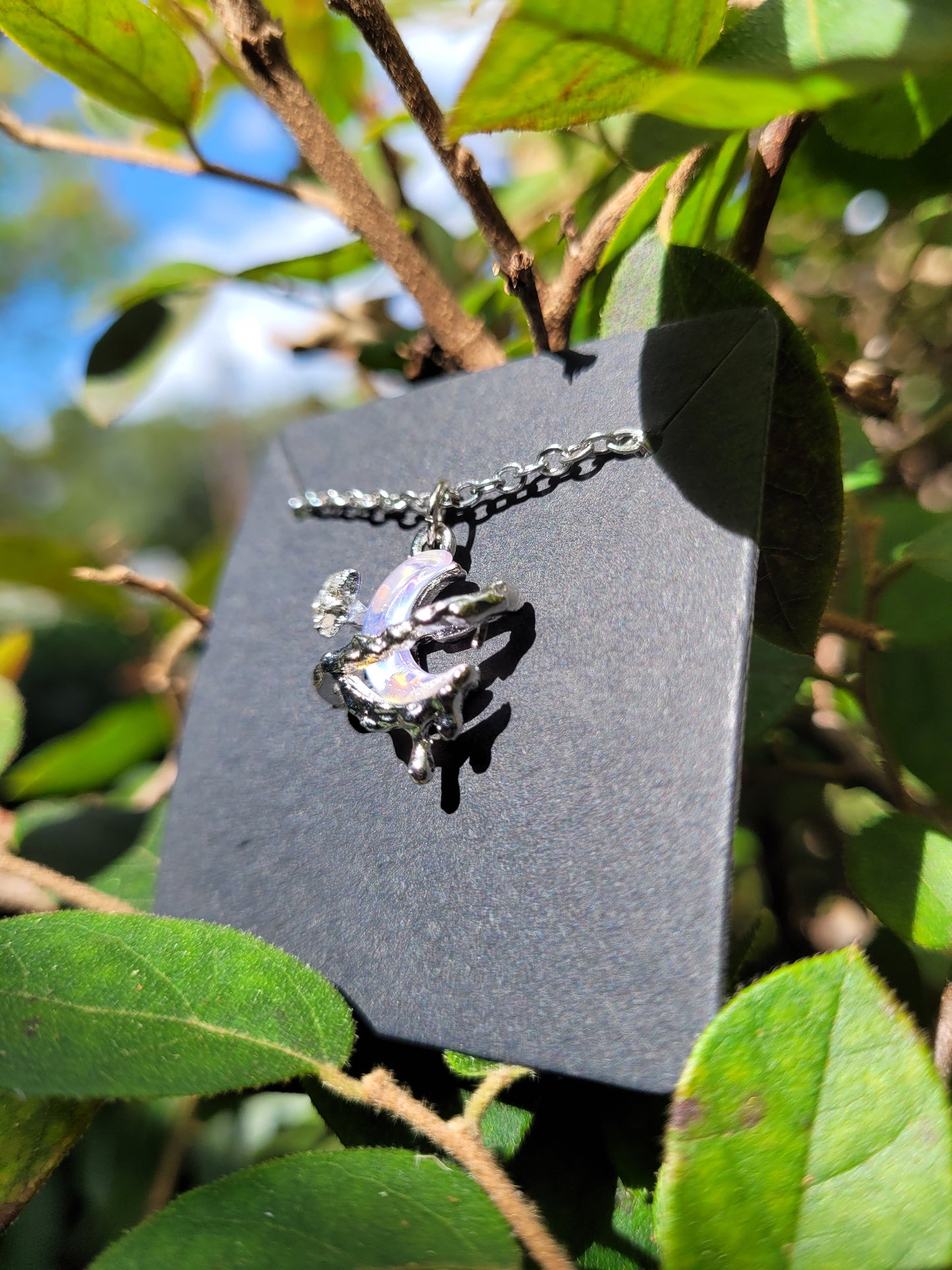 Melting Moon Necklace