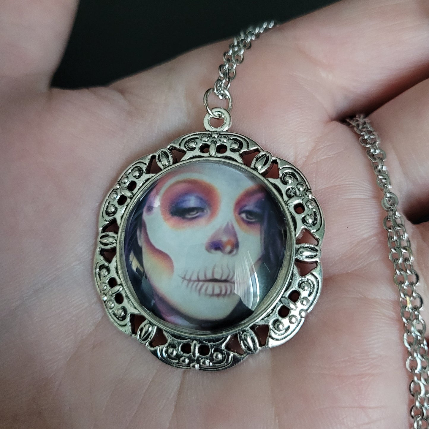 Hollow Muse Ornate Pendant