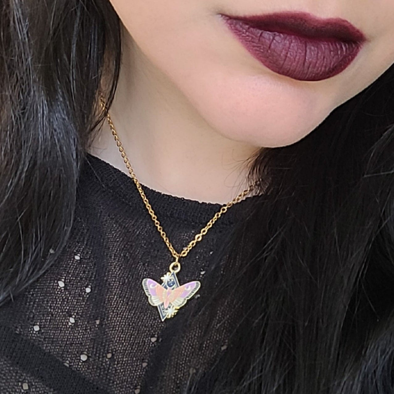 Celestial Butterfly Necklace