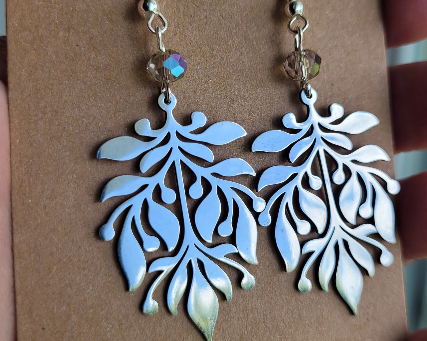 Botanical Laser Cut Earrings