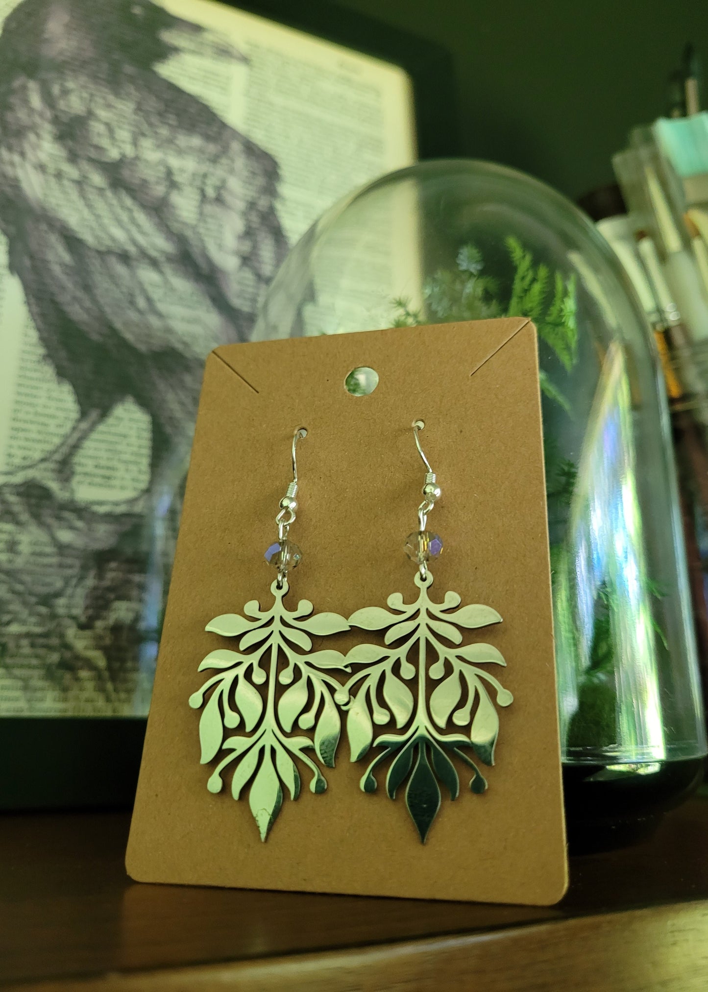 Botanical Laser Cut Earrings