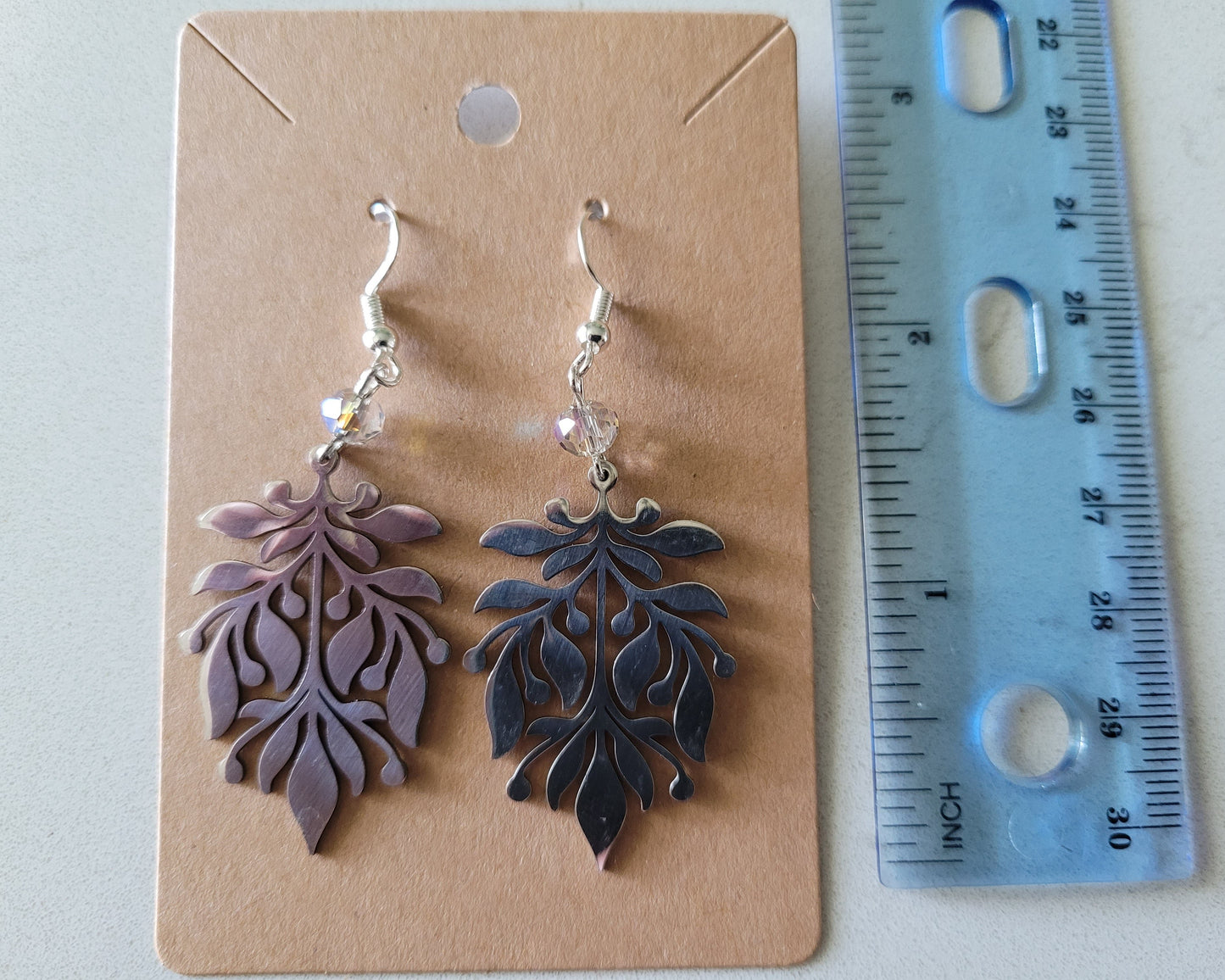 Botanical Laser Cut Earrings