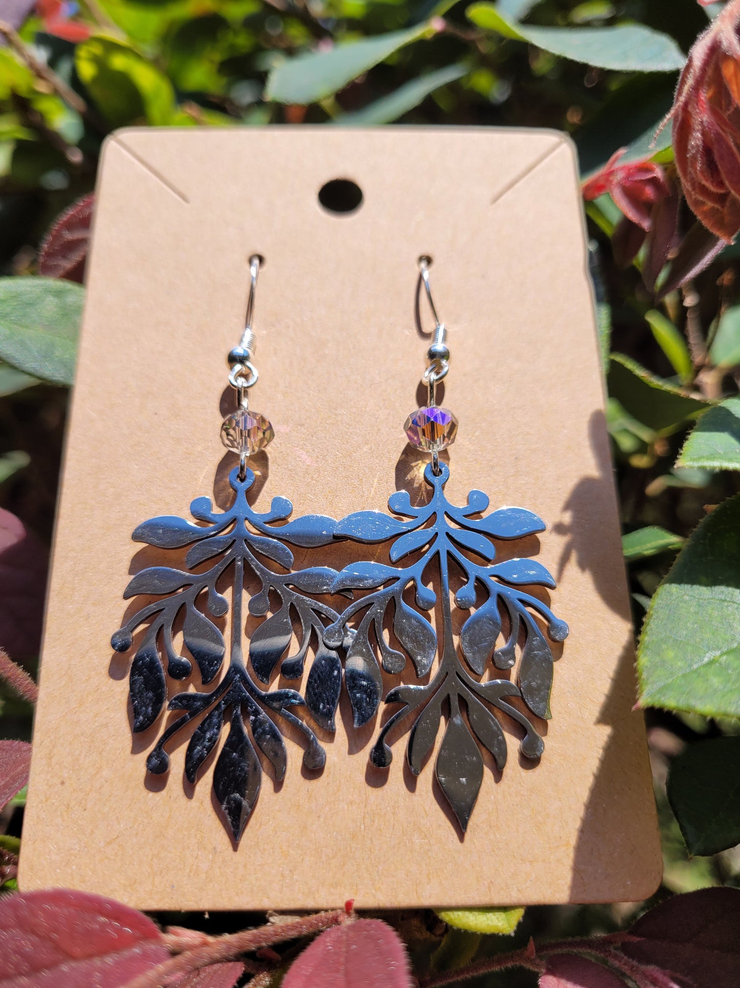 Botanical Laser Cut Earrings