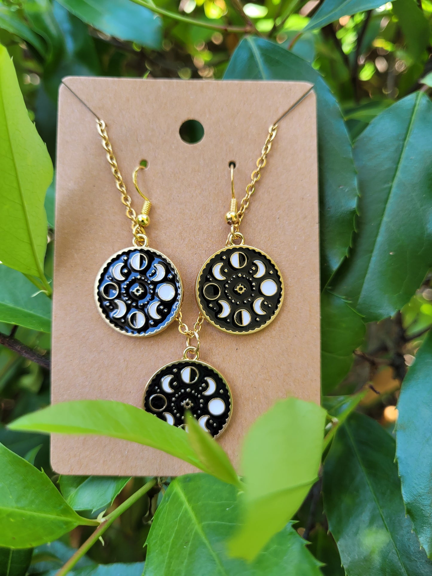 Moon Phases Jewelry Set