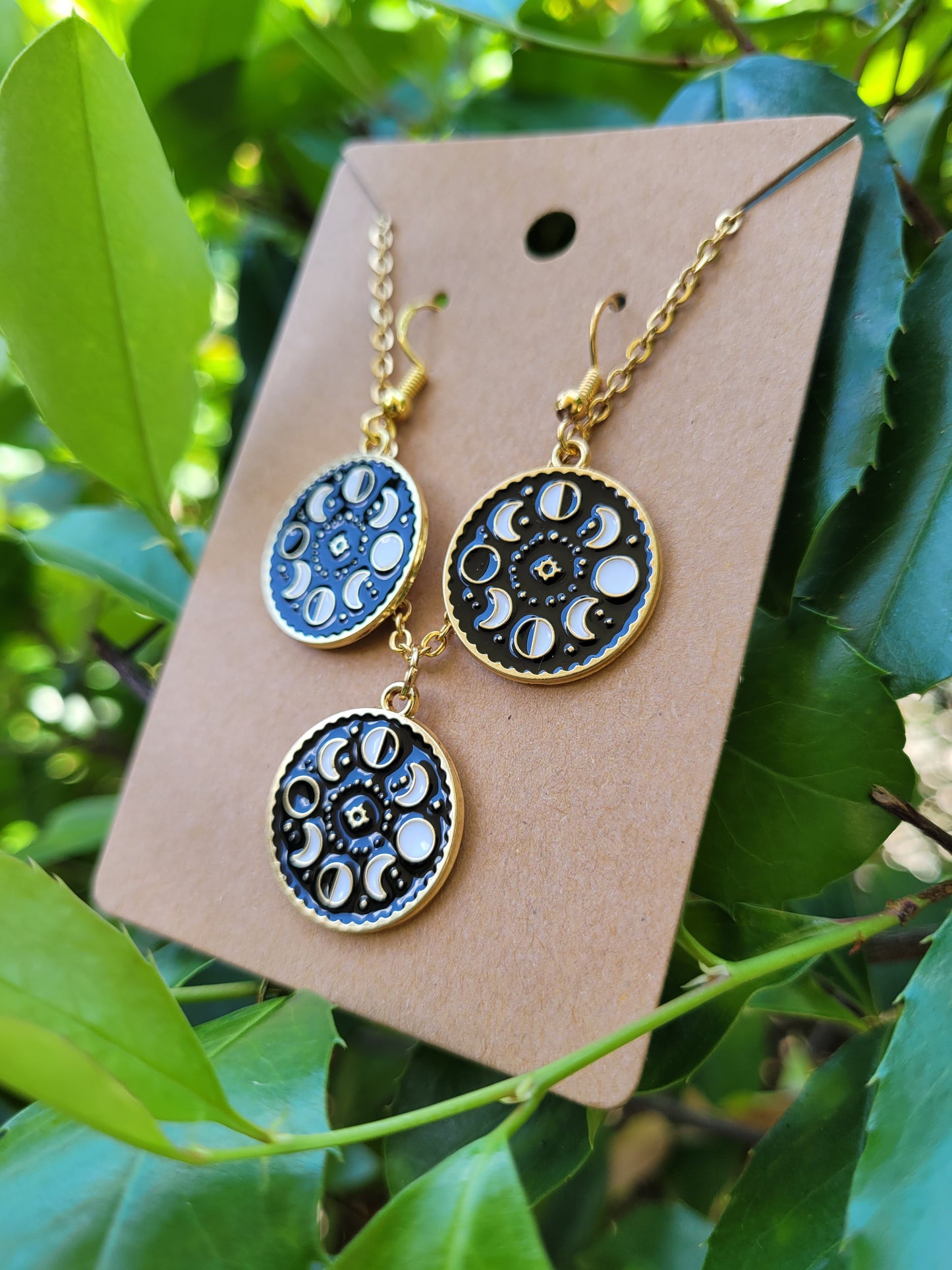 Moon Phases Jewelry Set