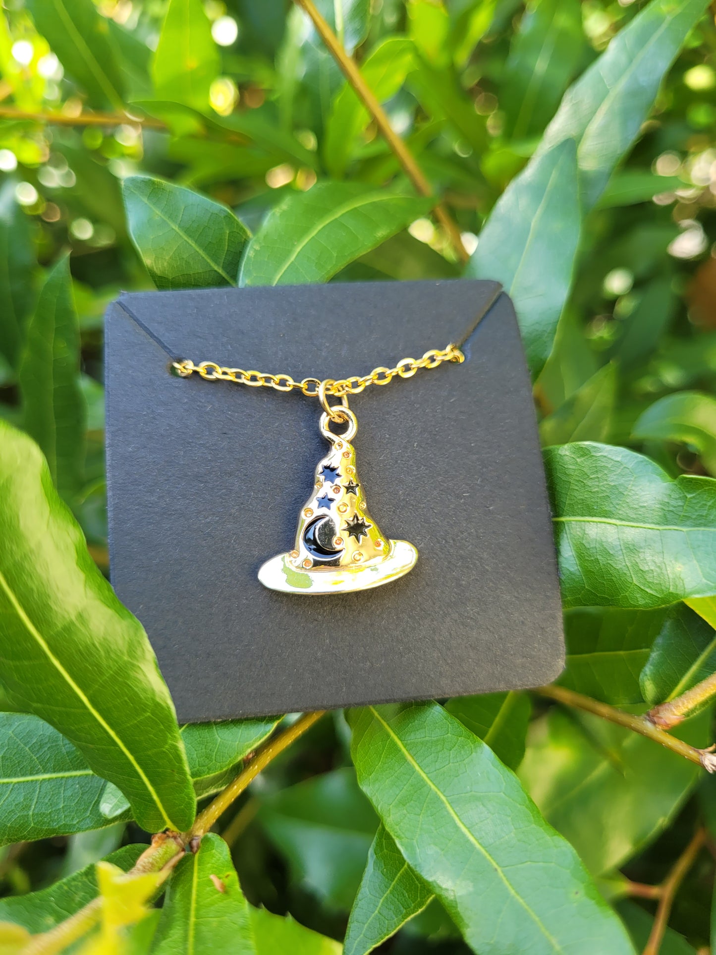 Sorcerer's Hat Charm Necklace