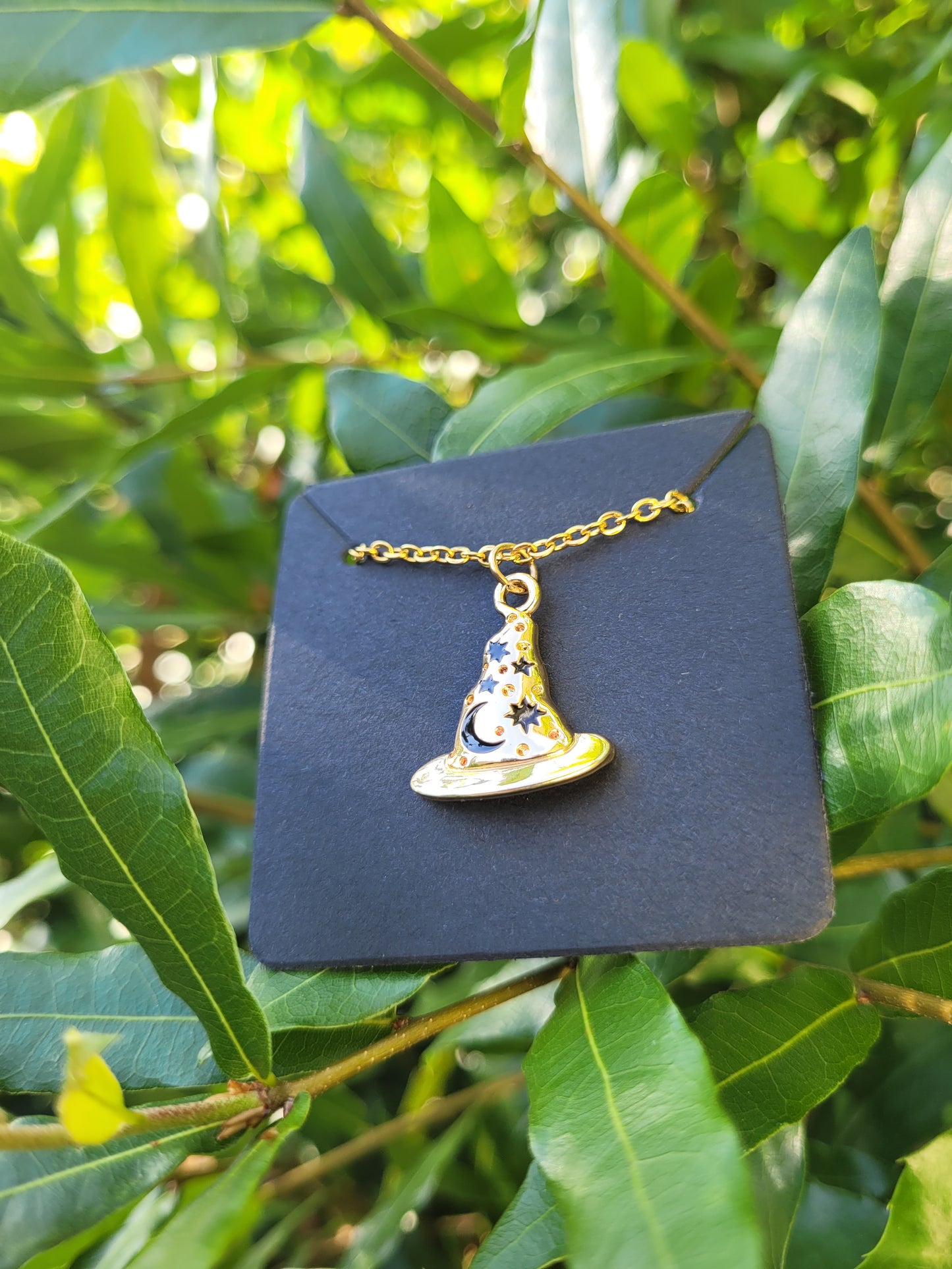 Sorcerer's Hat Charm Necklace