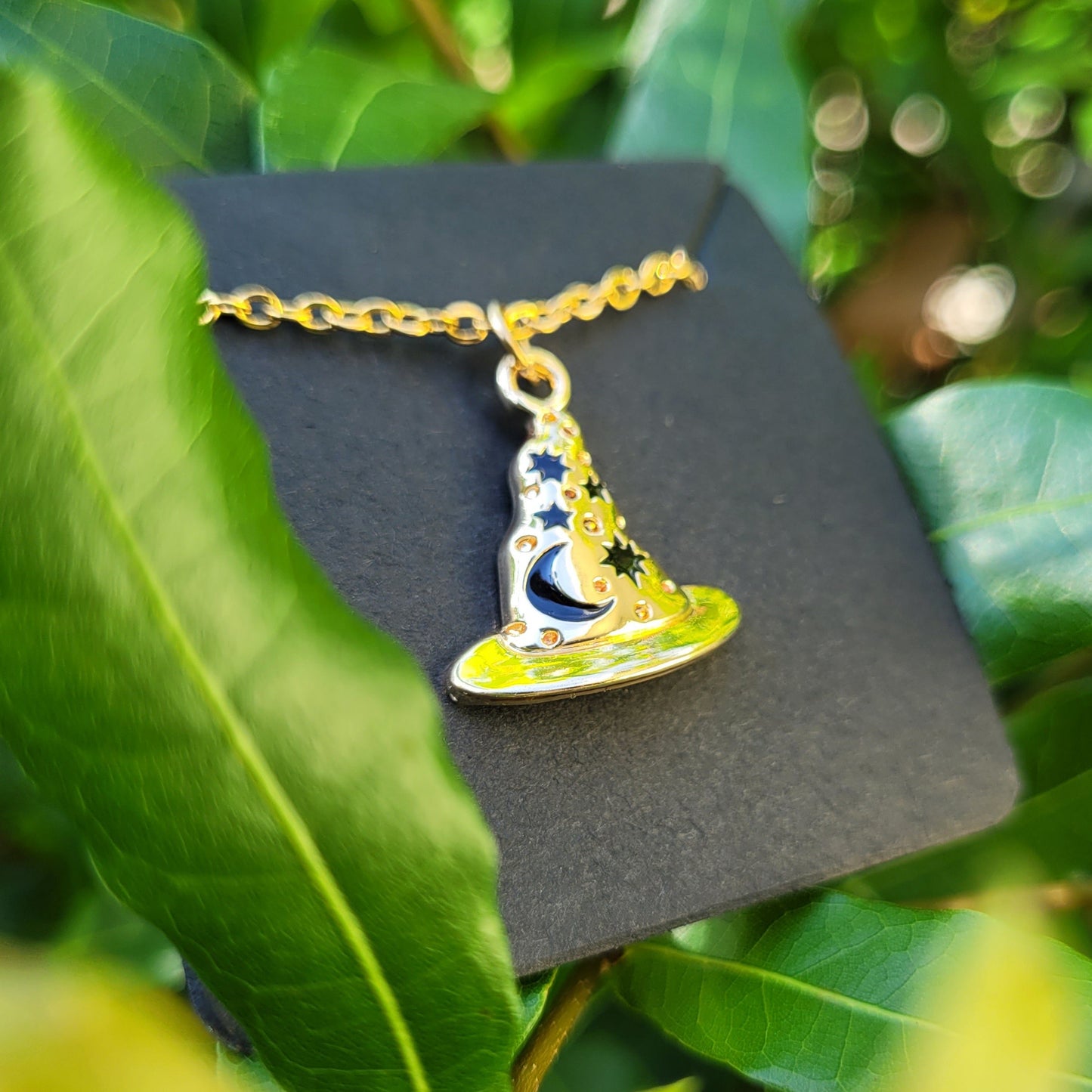 Sorcerer's Hat Charm Necklace