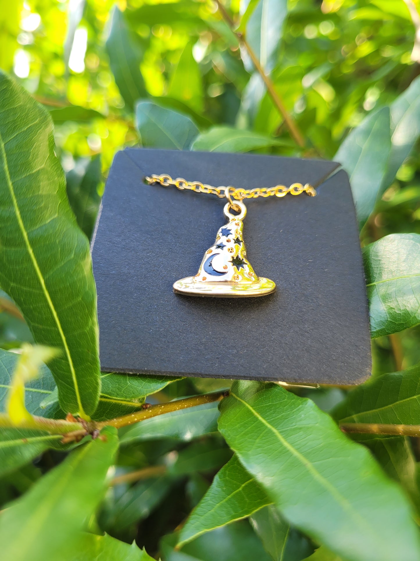 Sorcerer's Hat Charm Necklace