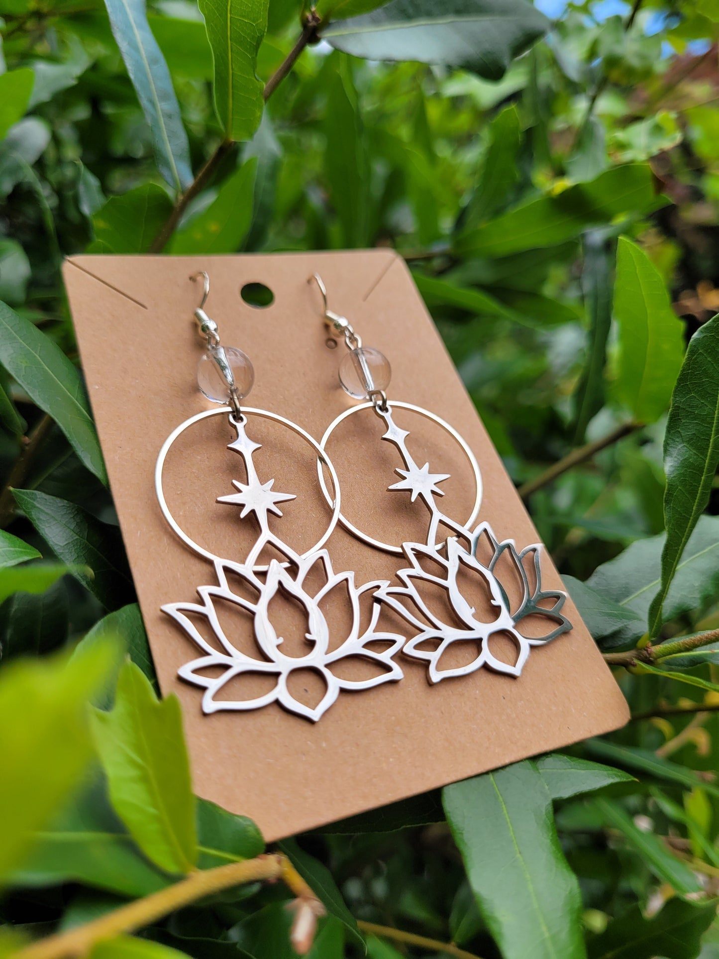 Celestial Lotus Earrings