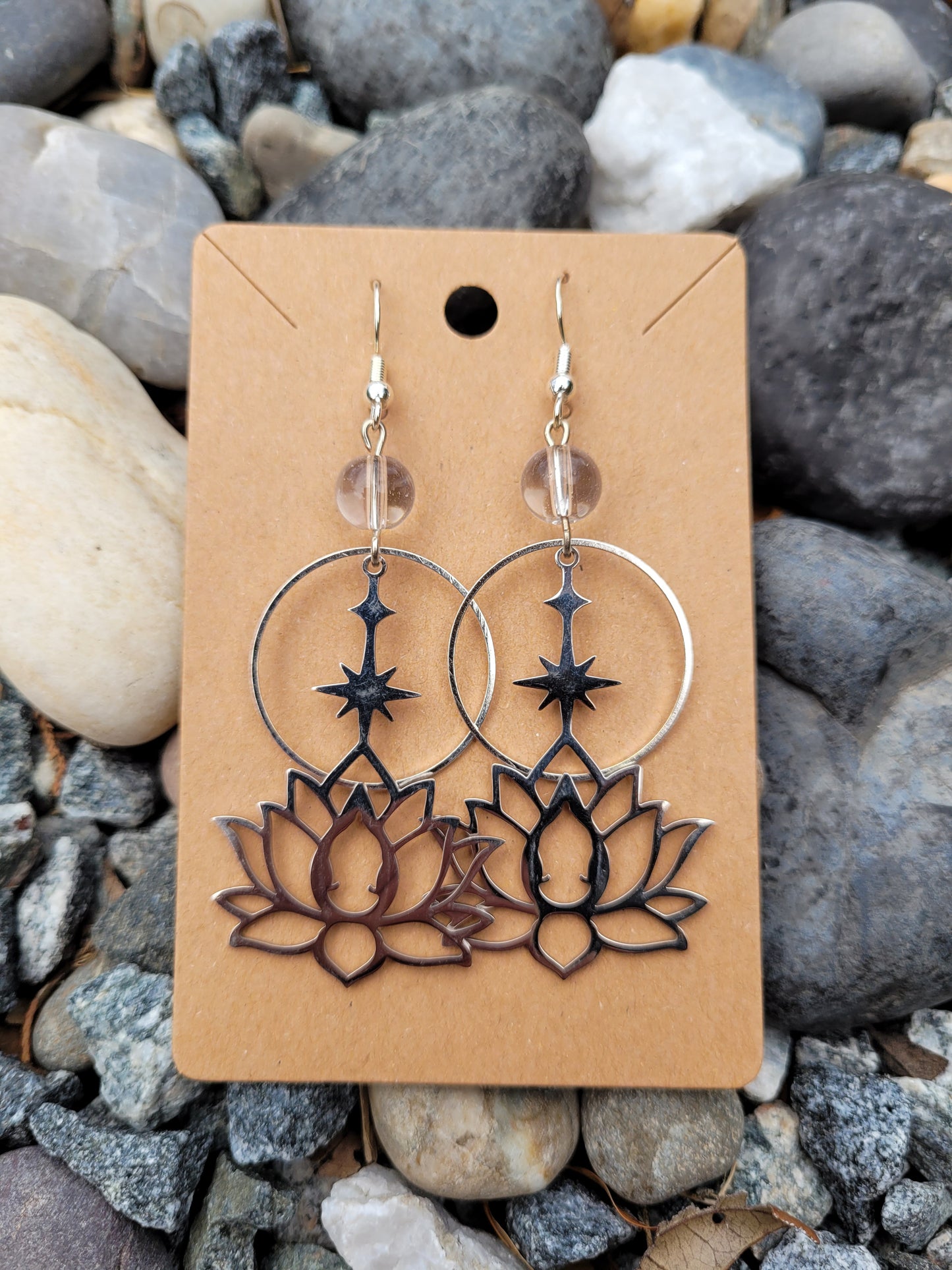 Celestial Lotus Earrings