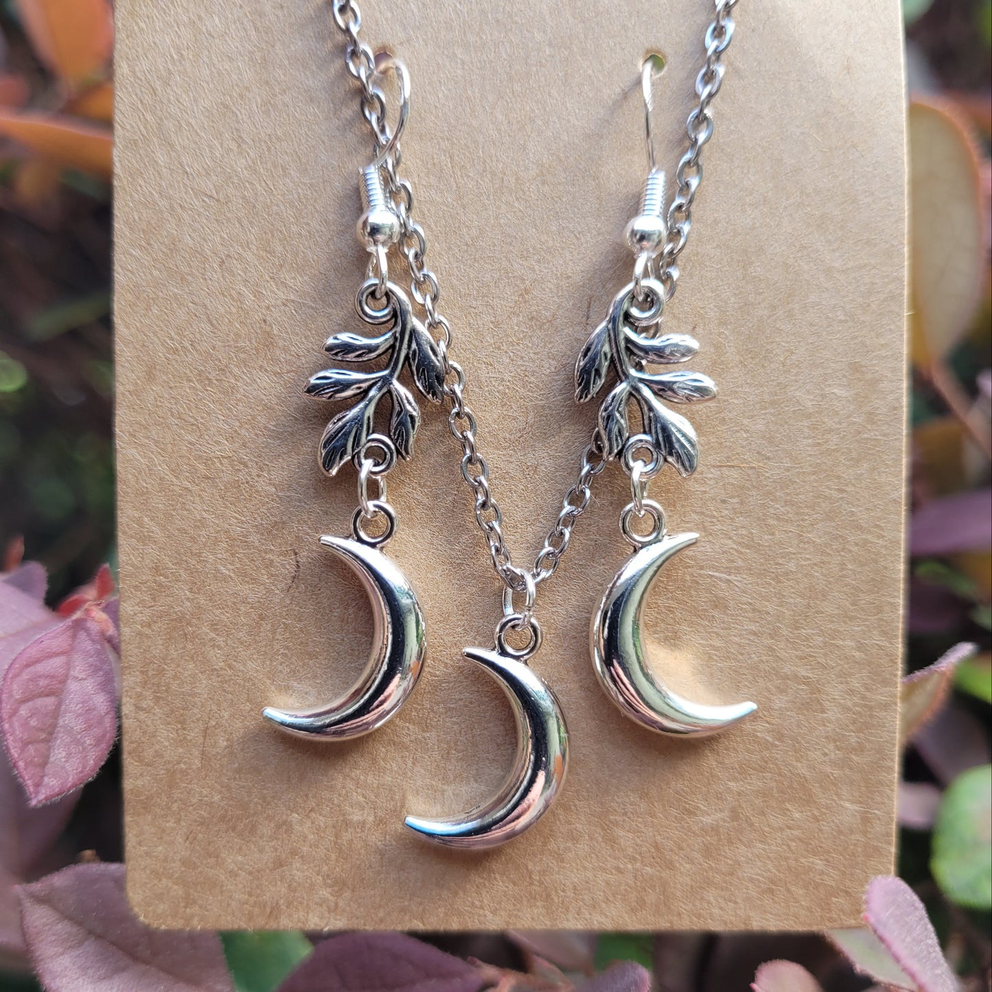 Crescent Moon Jewelry Set