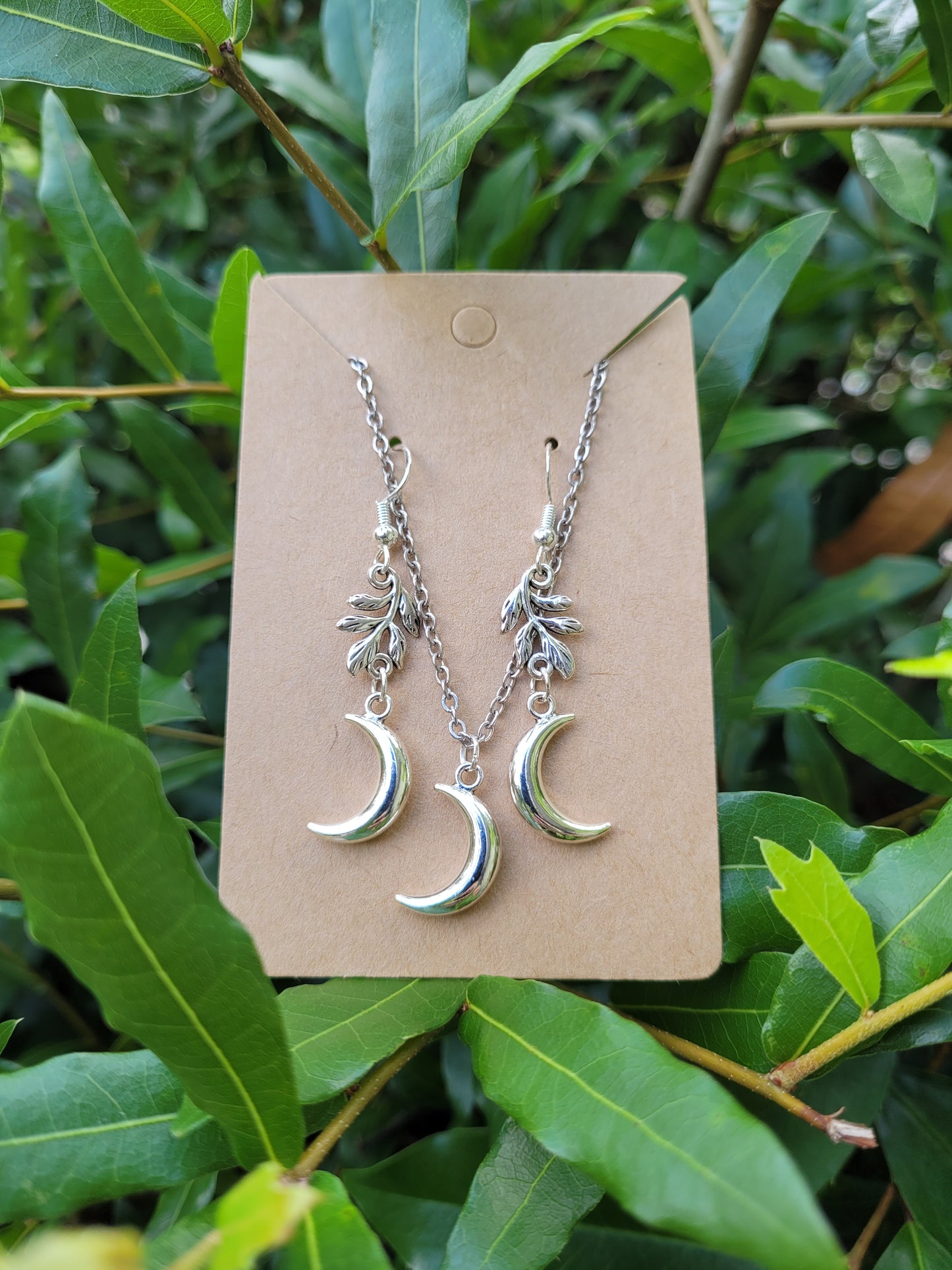 Crescent Moon Jewelry Set