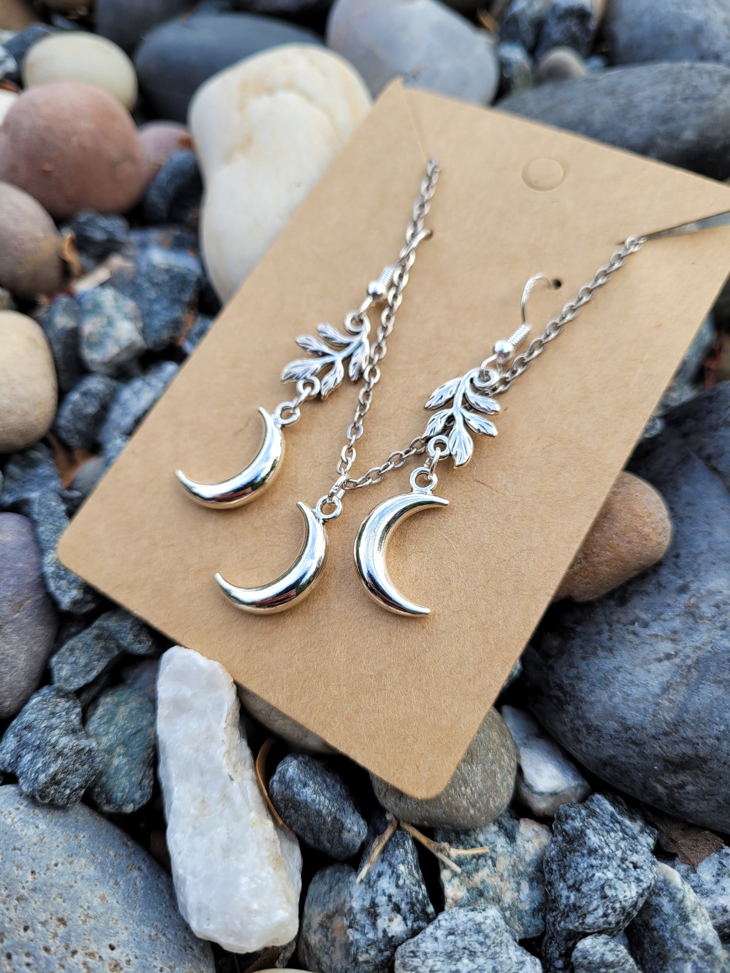 Crescent Moon Jewelry Set