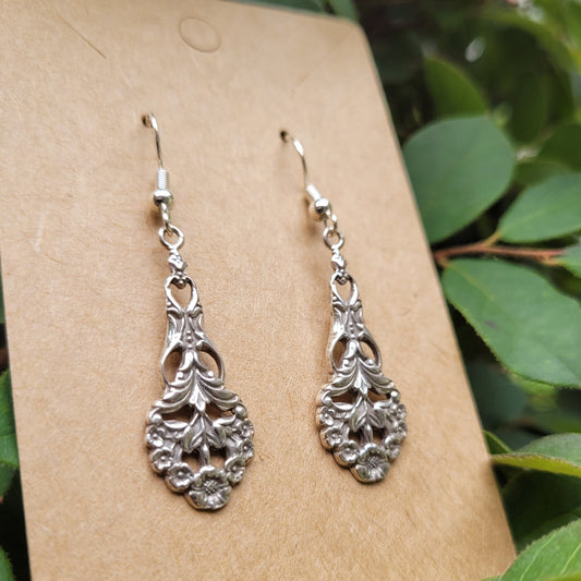 Botanical Art Nouveau Earrings