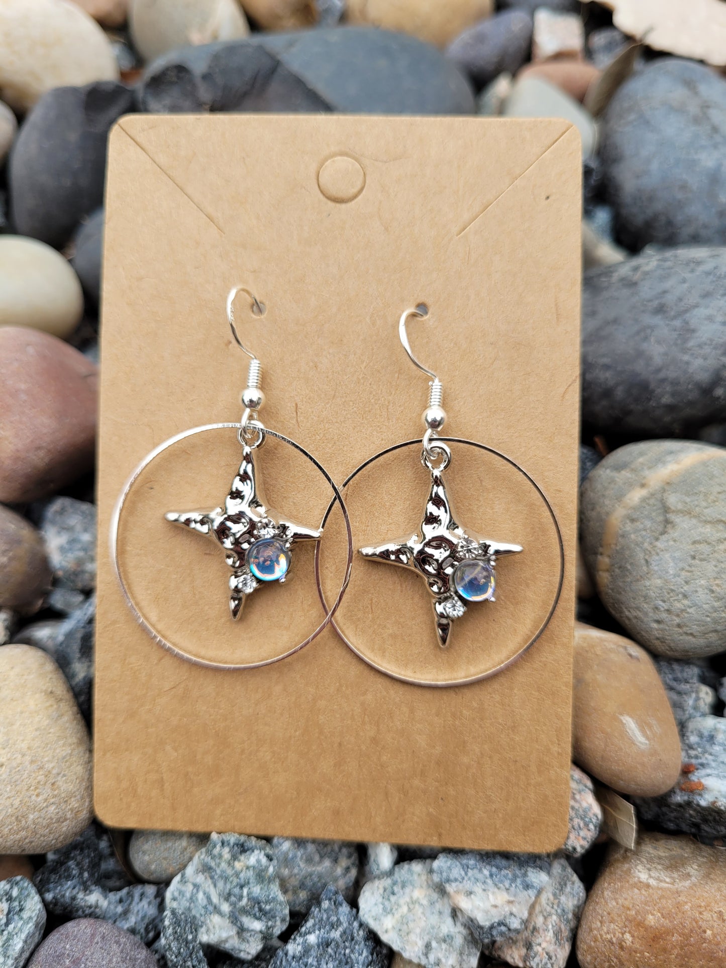 Irregular Shape Star Earrings