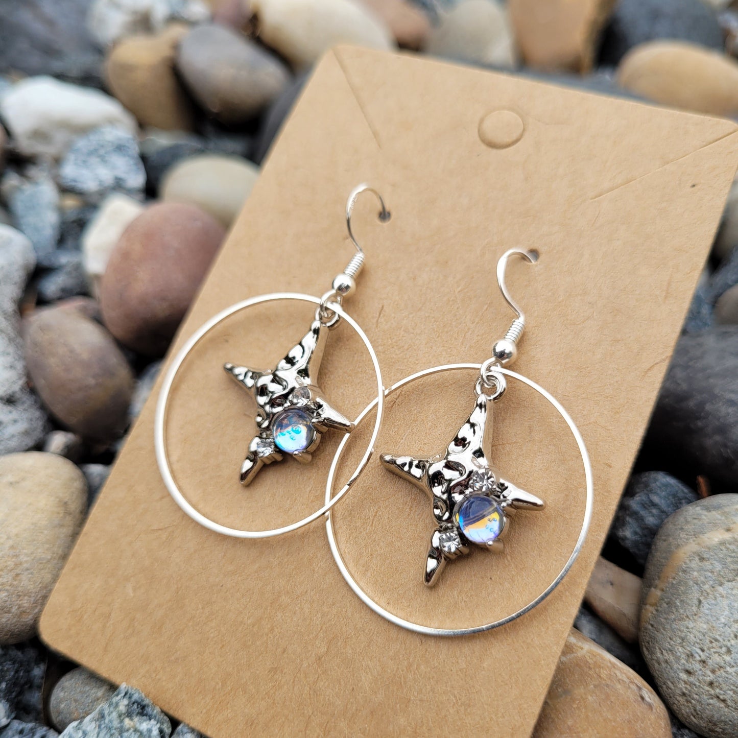 Irregular Shape Star Earrings