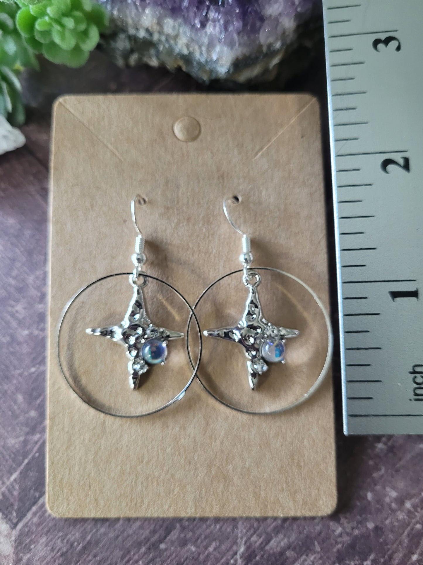 Irregular Shape Star Earrings