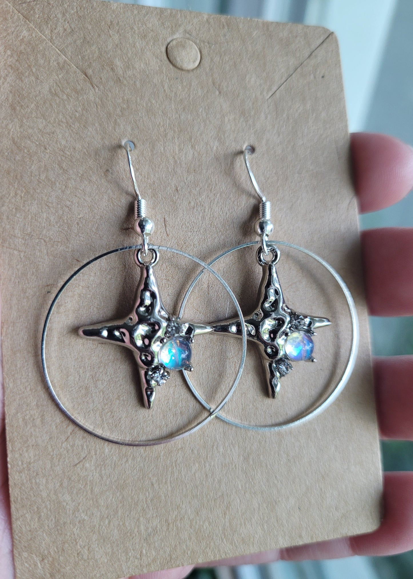 Irregular Shape Star Earrings