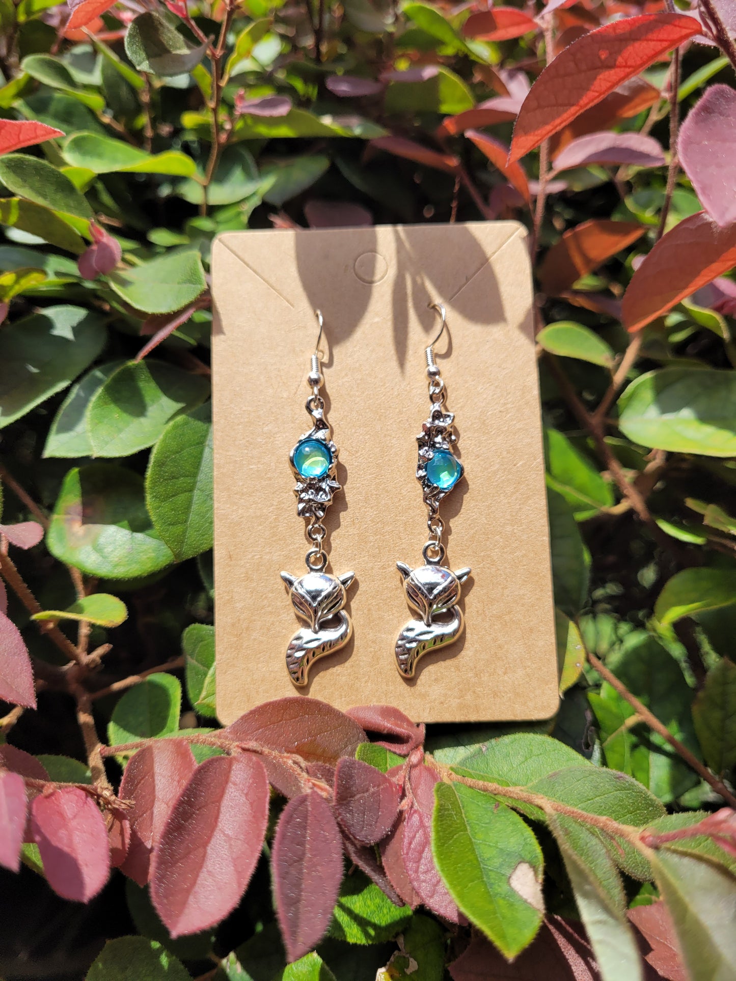 Fox Dangle Earrings