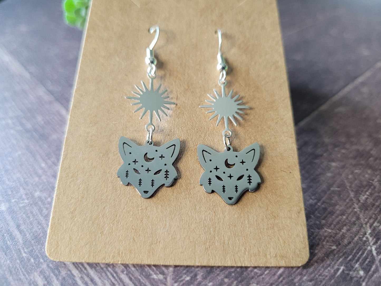 Night Fox Earrings