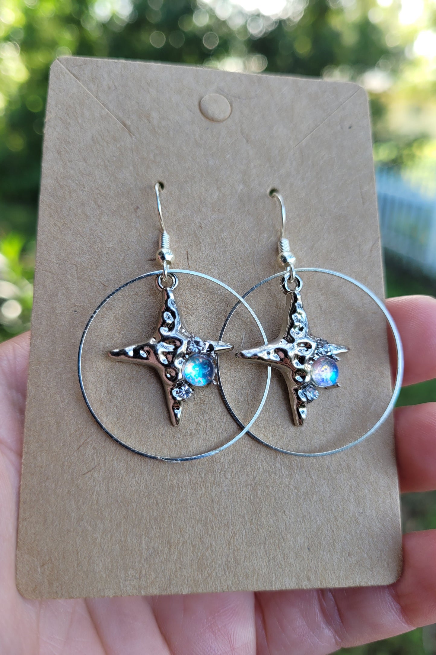 Irregular Shape Star Earrings