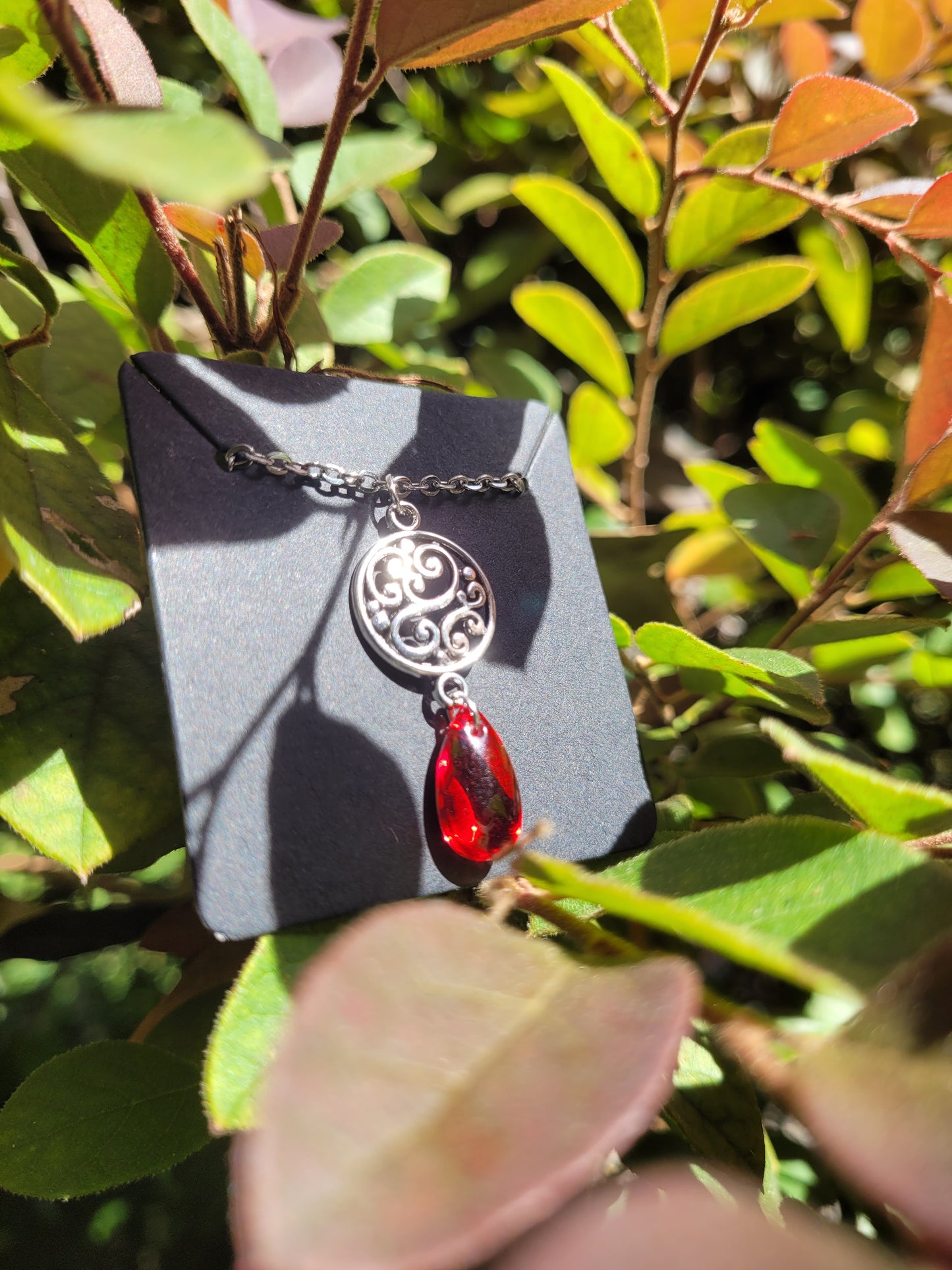 Blood Drop Necklace