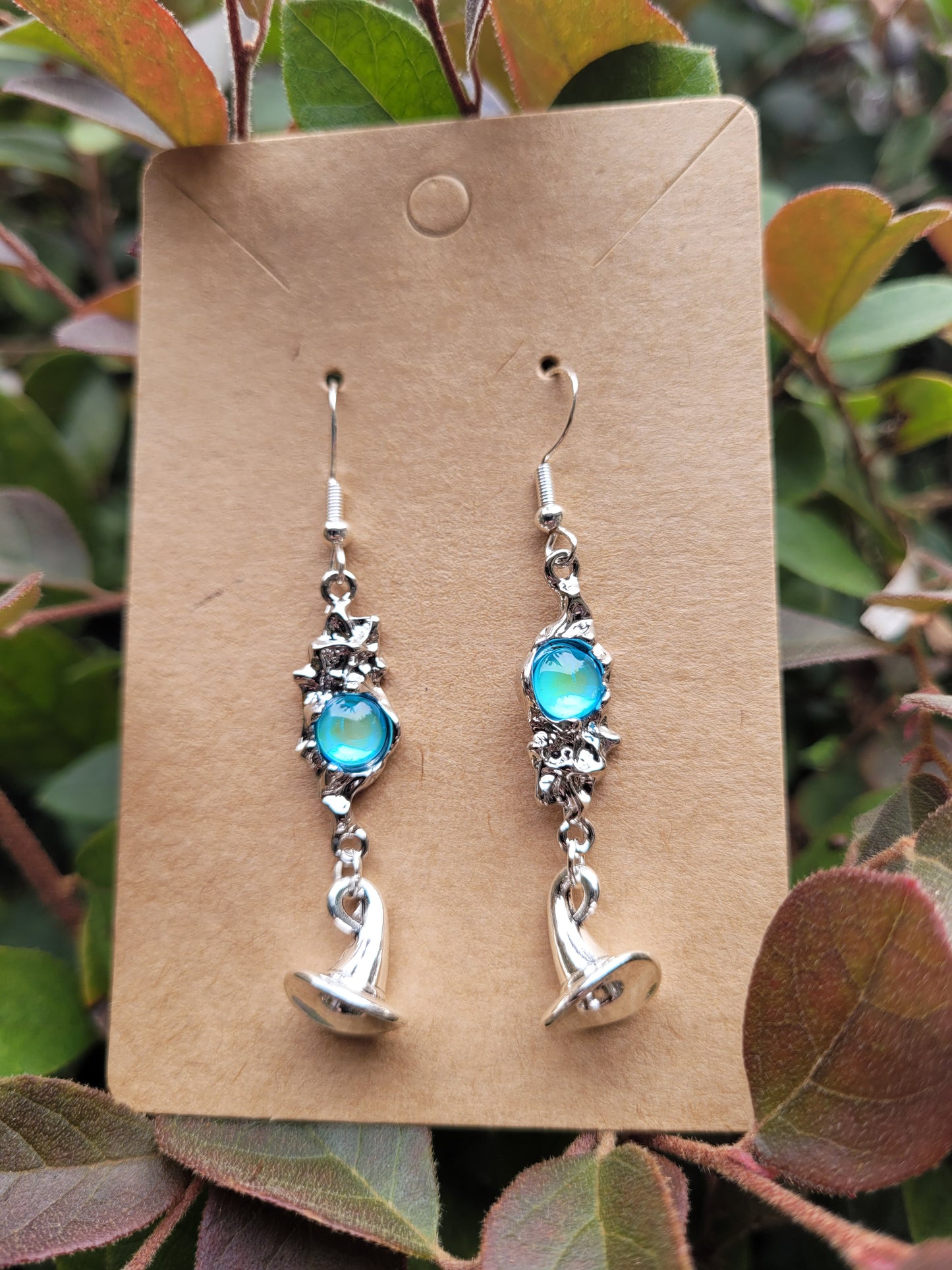 Witch's Hat Dangle Earrings