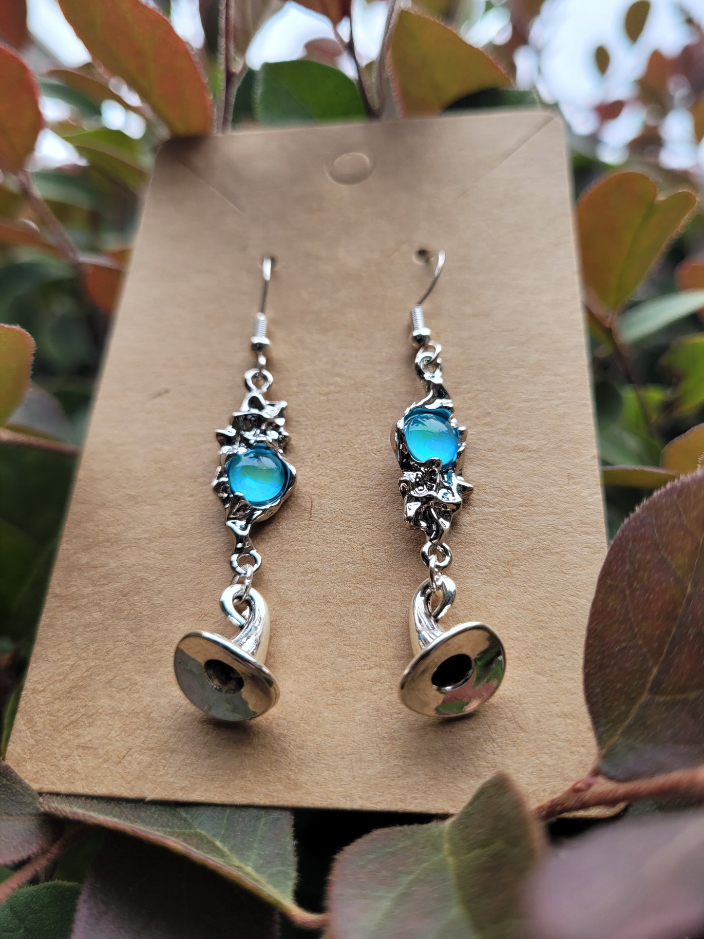 Witch's Hat Dangle Earrings