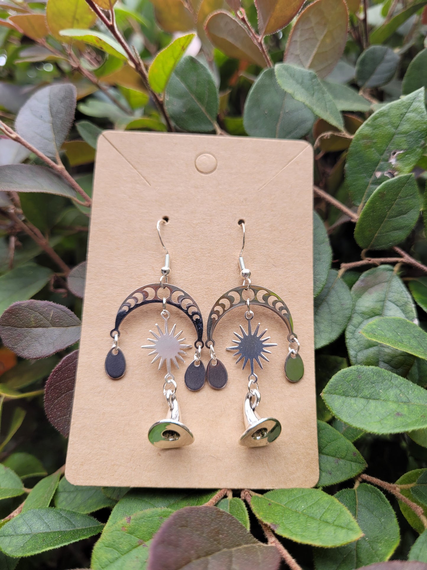 Witch's Hat Chandelier Earrings