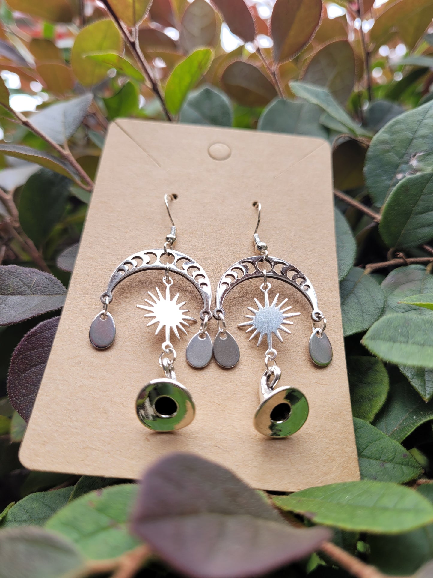 Witch's Hat Chandelier Earrings