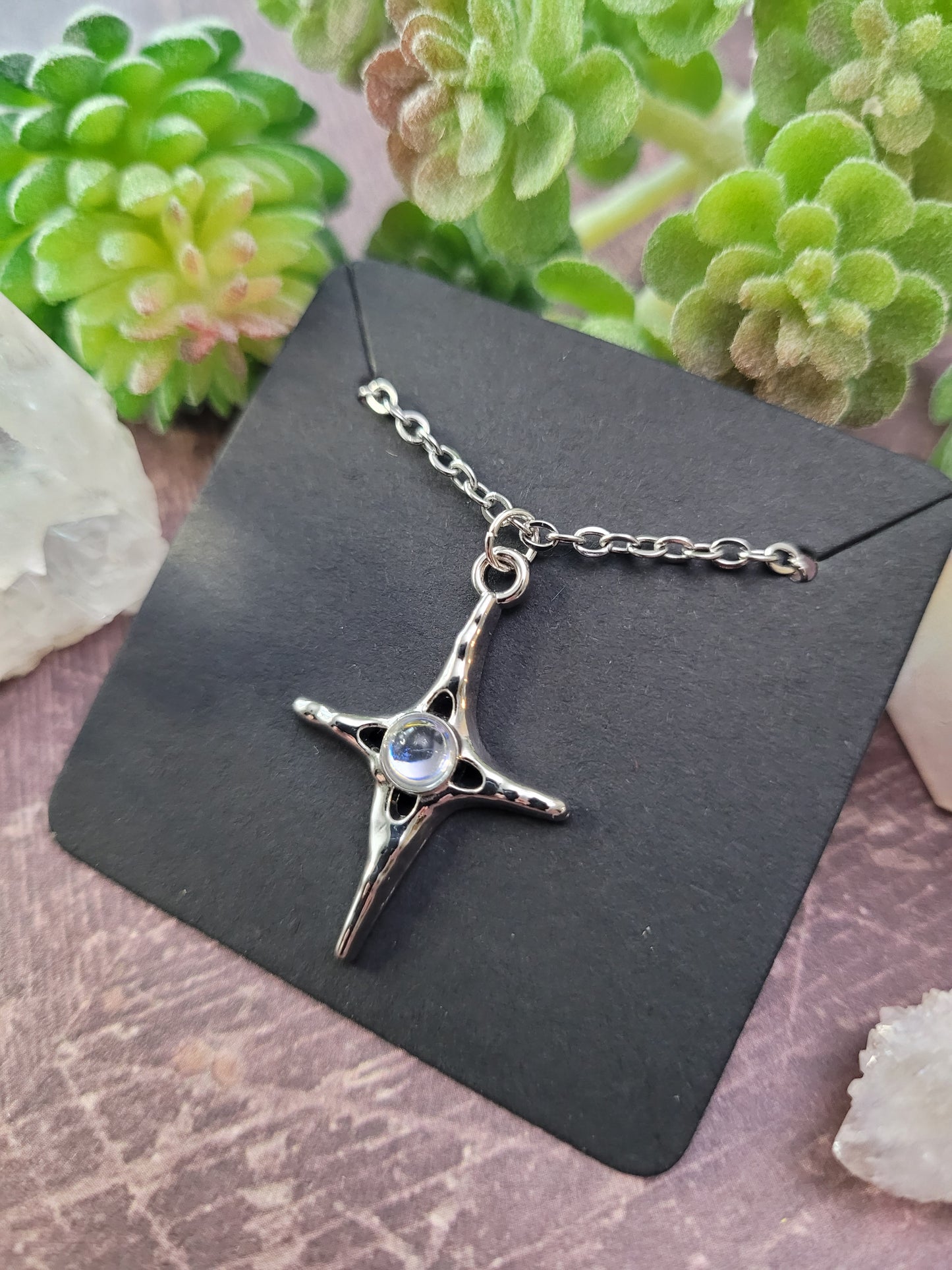 North Star Charm Necklace