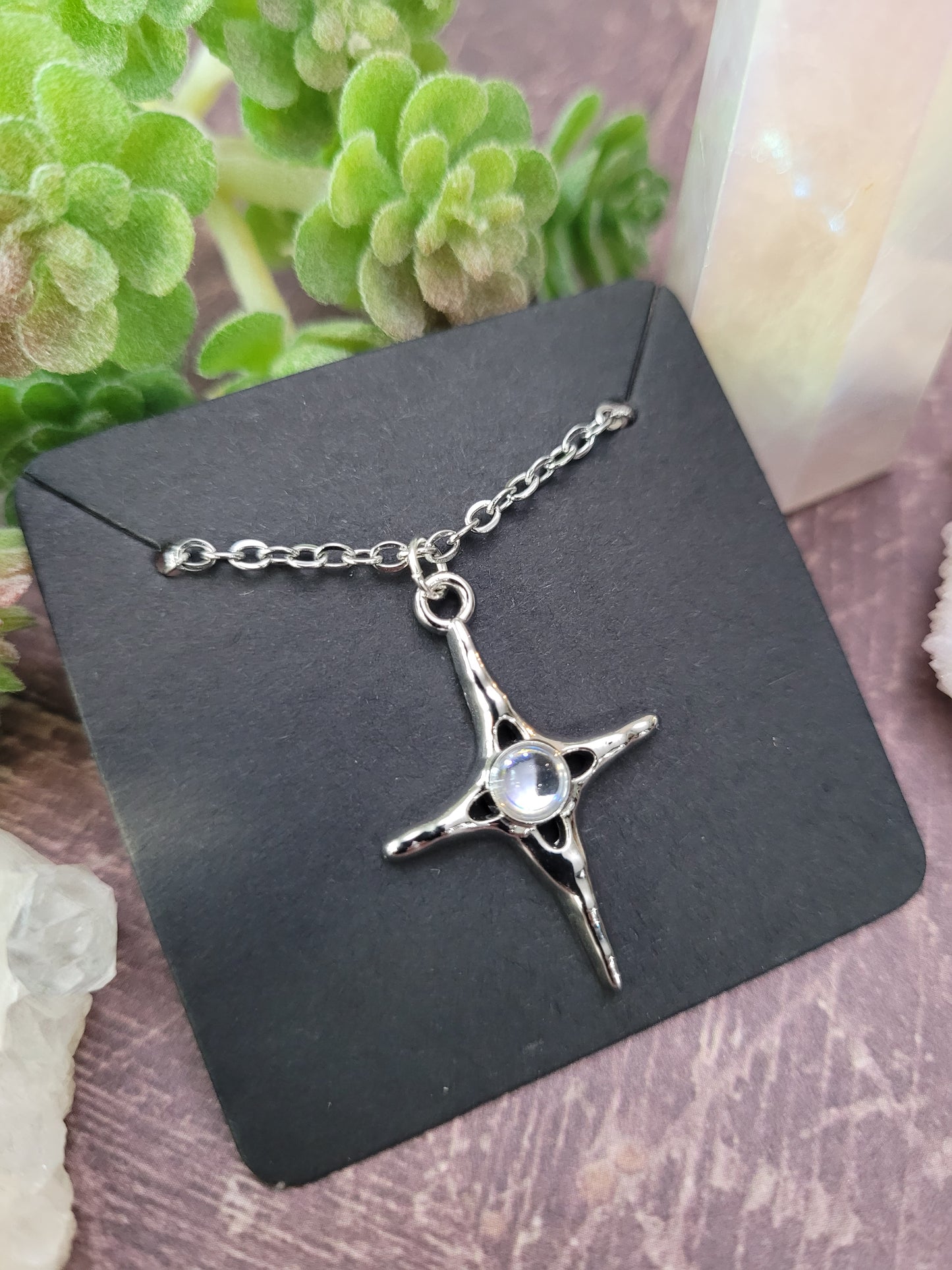 North Star Charm Necklace