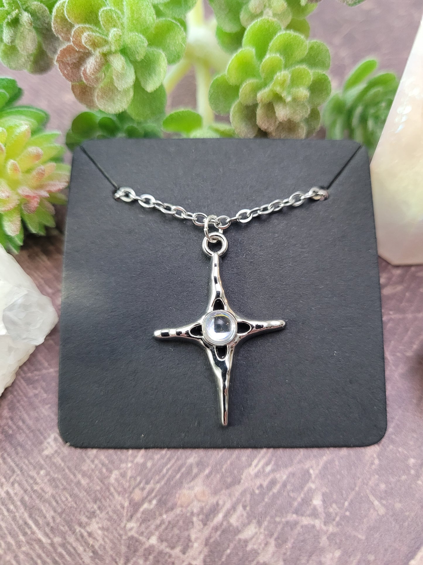 North Star Charm Necklace