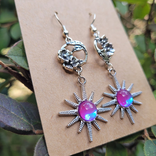 Botanical Star Earrings