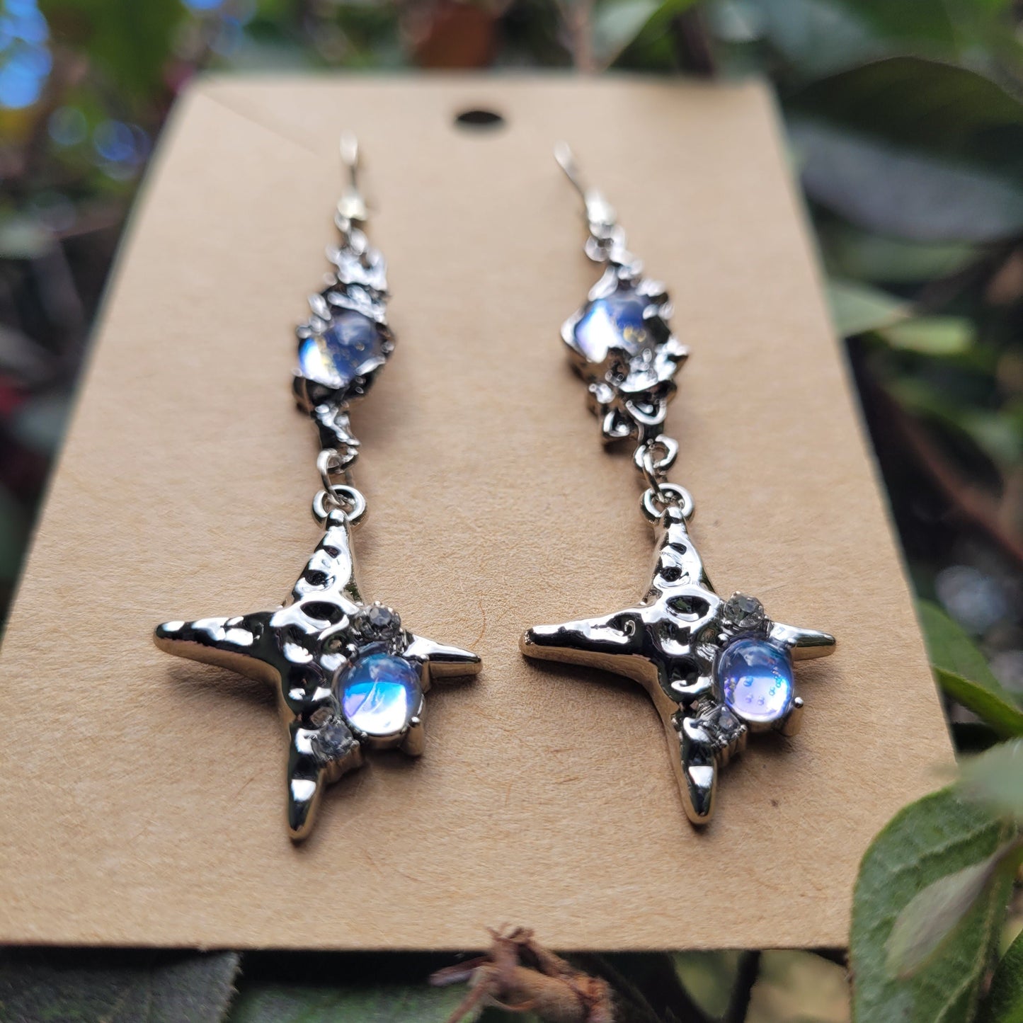 Irregular Shape Star Melt Earrings