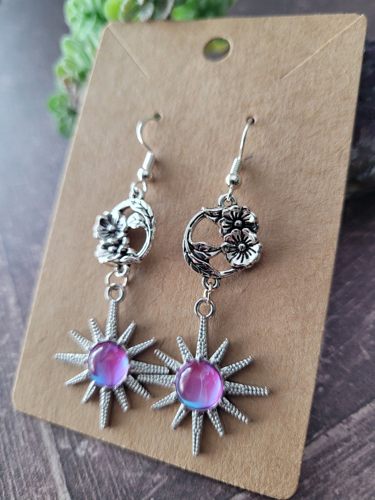 Botanical Star Earrings