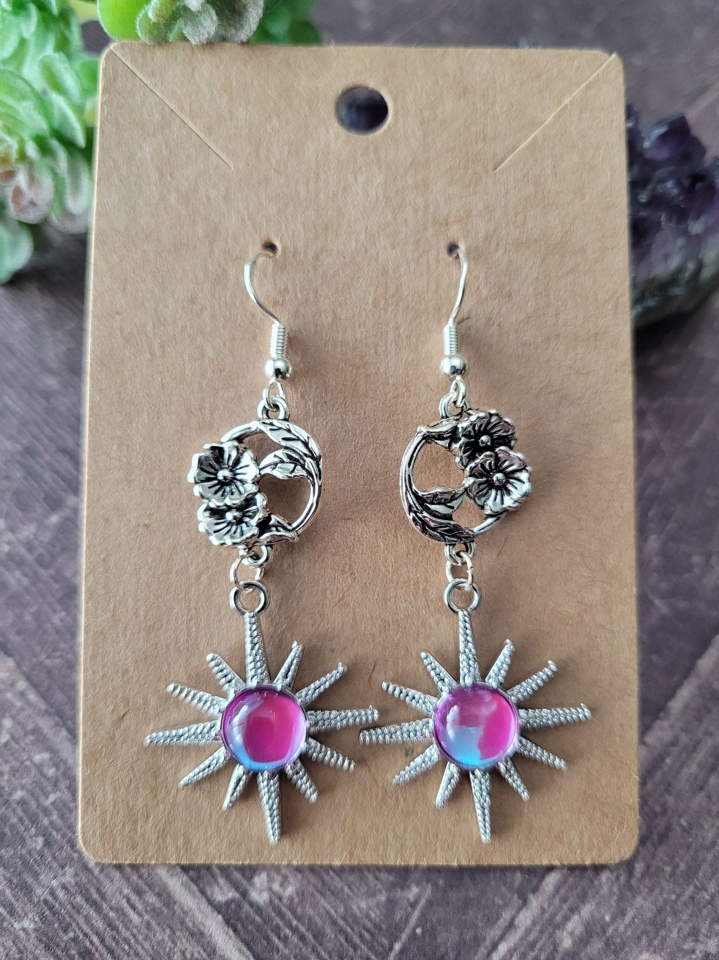 Botanical Star Earrings