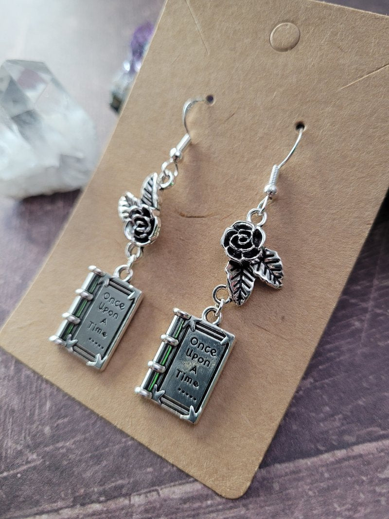 Once Upon A Time - Rose Earrings