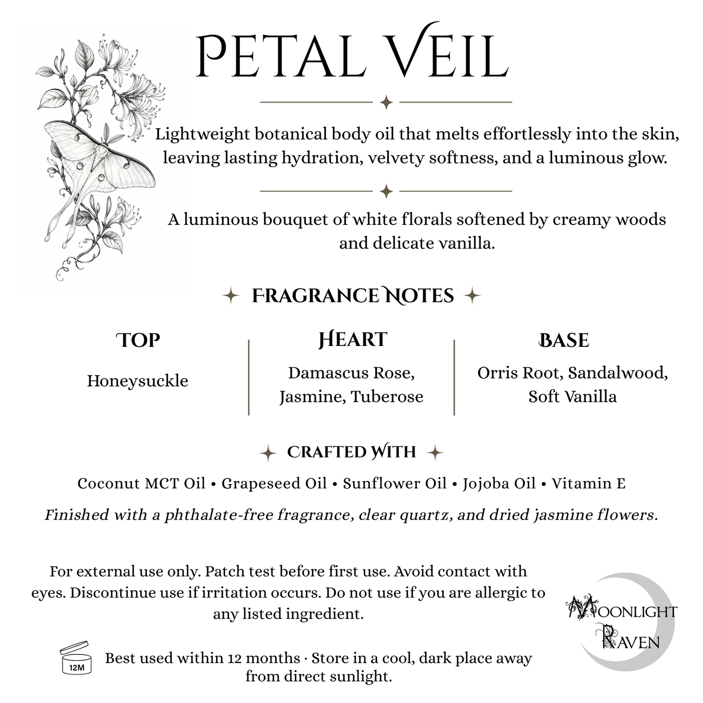 Petal Veil Botanical Body Oil