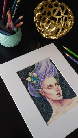 The Stars Are Yours - Original Drawing